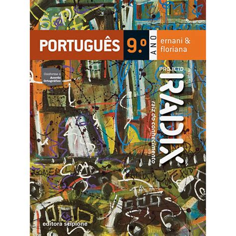 Livro Projeto Radix 9º Ano 8ª Série Português em Promoção na