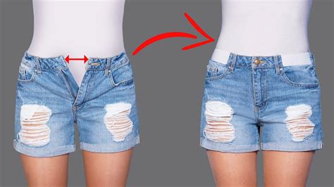 How To Upsize Jeans In The Waist My Perfect Sewing Lifehack YouTube