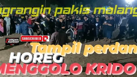 Ngrangin Pakis Horeg Tampil Perdana Jaranan D Or Campursari Menggolo