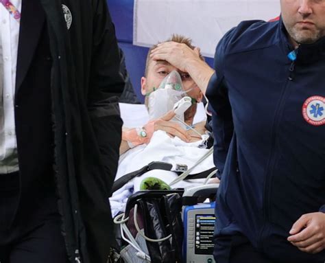 Denmarks Eriksen Awake In Hospital After Collapsing At Euro