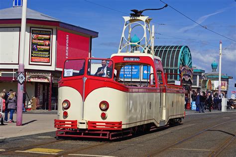 Blackpool Boat Tram 227 LA Seen In Glorious Sunshine Is Flickr