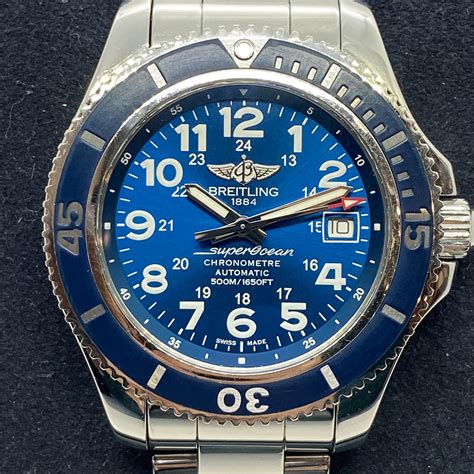 [WTS] Breitling SuperOcean Blue Dial Watch A17365 : Watchexchange