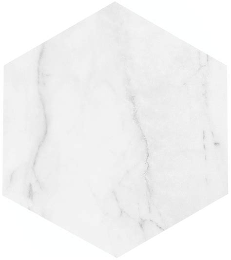 Satori Regent Carrara Nevoso Hexagon 8 In X 10 In Matte Porcelain Floor And Wall Tile In The