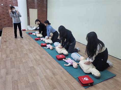 중부대학교 항공서비스학과 Cpr교육 진행 포토뉴스 정보광장 대학원 홈페이지