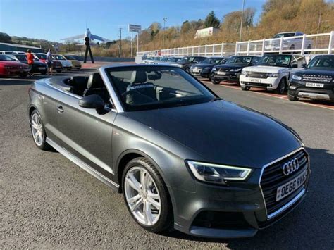 2017 Audi A3 Cabriolet 1 6 Tdi S Line Diesel With Only 17 500 Miles In