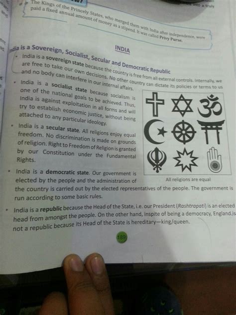 "india is a sovereign, democratic, republic."justify the statement