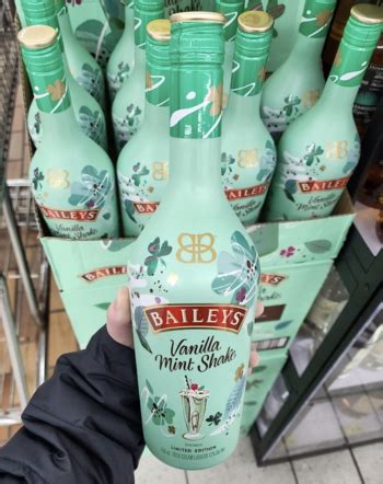 Baileys Just Released a Vanilla Mint Shake Liqueur That Can Be Poured Over Ice Cream for a Boozy ...