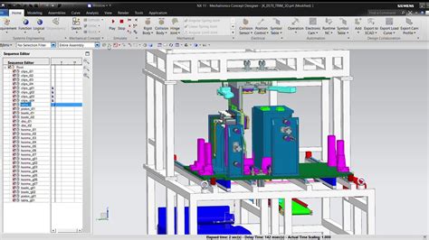 Siemens Nx Mechatronics Concept Designer Thermoform Trim Machine