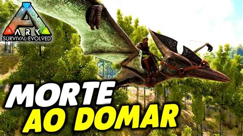 Morte Ao Domar Ptero Pteranadon Ark Survival Evolved 11 Youtube