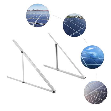 Pcs Adjustable Solar Panel Tilt Mount Brackets Rv Flat Surface