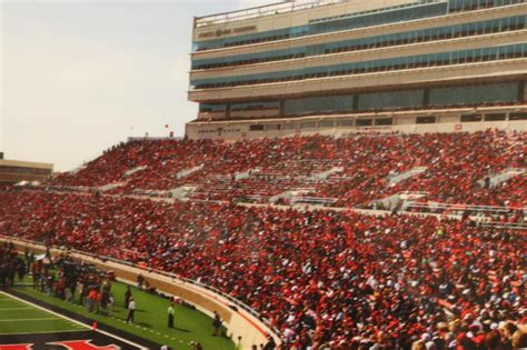 Bid Now: FRAMED PHOTO OF TEXAS TECH FOOTBALL STADIUM - Invalid date CDT