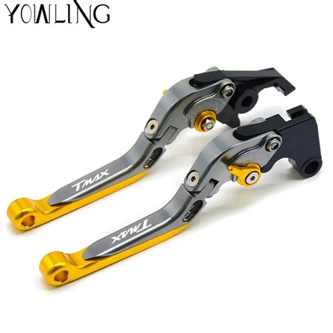 Cnc Foldable Extendable Brake Clutch Levers For Yamaha Tmax Tmax