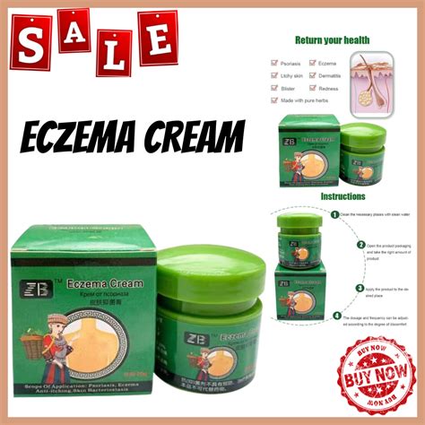 100 Effective Eczema Cream Zb Skin Care Antipruritic Body Psoriasis