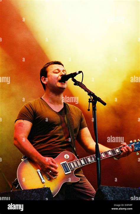 The Manic Street Preachers live Stock Photo - Alamy