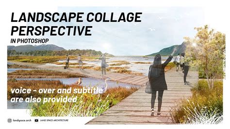 Digital Collage Perspective In Landscape Architecture Using Photoshop