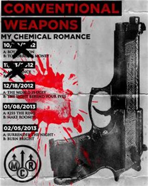 Conventional Weapons on Pinterest | Weapons, My Chemical Romance and ...