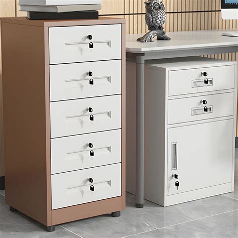 Modern Steel Office Storage Cabinet with Fire Resistant Material - 17.3 ...