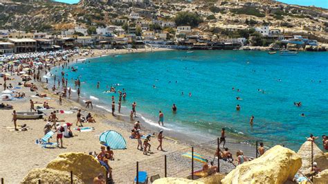 Héraklion plage de Matala grottes hippies et excursion d une journée