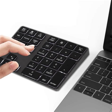 Almohadilla Num Rica Bluetooth Teclado Num Rico Inal Mbrico Recargable