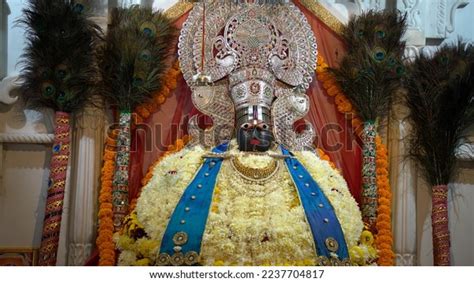 Idol Hindu God Khatu Shyam Babaform Stock Photo Shutterstock