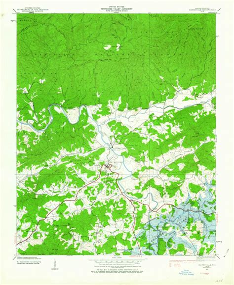 Hayesville, NC (1937, 24000-Scale) Map by United States Geological ...