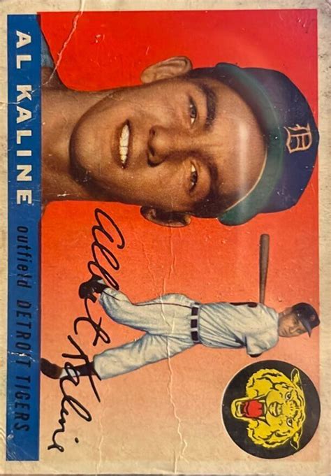 Topps Al Kaline Detroit Tigers Ebay