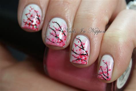 Nails In Nippon Cherry Blossoms Cherry Blossom Nails Cherry Blossom