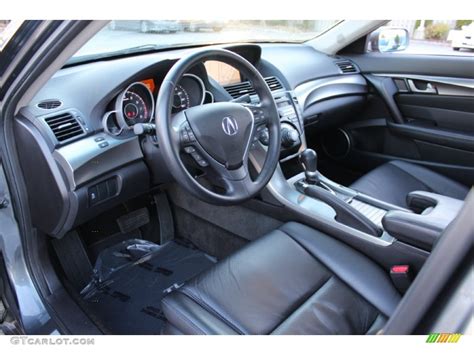 Ebony Black Interior 2011 Acura TL 3.5 Technology Photo #57343372 ...