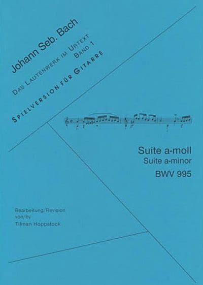 Johann Sebastian Bach Sarabande Suite In G Minor Bwv 995 Sheet Music For Piano Download