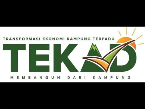 Tekad Transformasi Ekonomi Kampung Terpadu Youtube