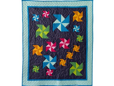 Indiana Amish Starburst Pinwheels Quilt | Indiana Amish Quilts