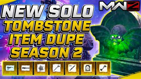 NEW SOLO Tombstone Duplication Glitch SEASON 2 AFTER PATCH MW3