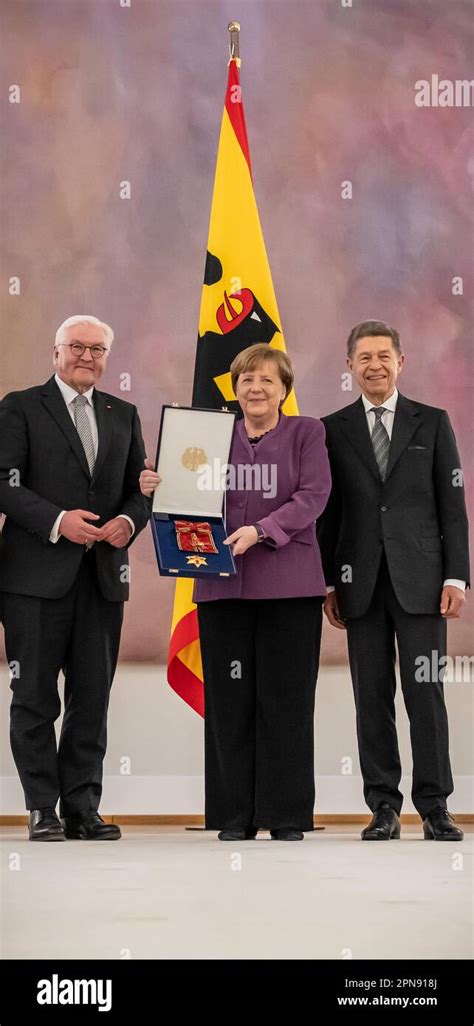 Berlin Germany Th Apr Angela Merkel Cdu Former German