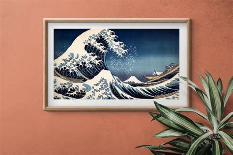 Hokusai Digital Print the Great Wave off Kanagawa in 4K - Etsy