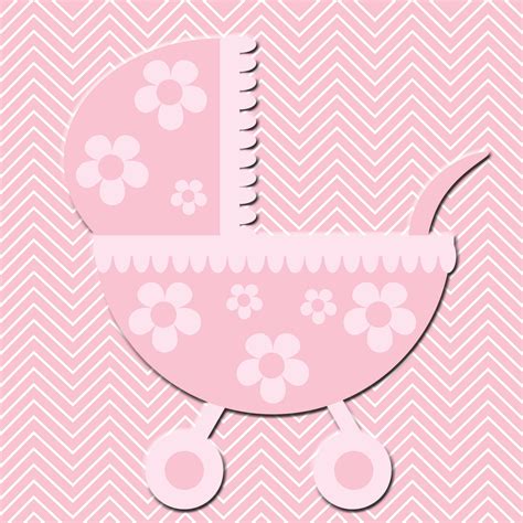 Pink Baby Girl Stroller Free Stock Photo - Public Domain Pictures