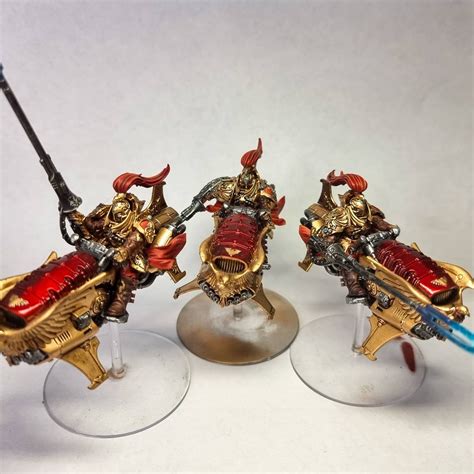 Vertus Praetor Squad Adeptus Custodes Dawneagle Jetbikes Etsy