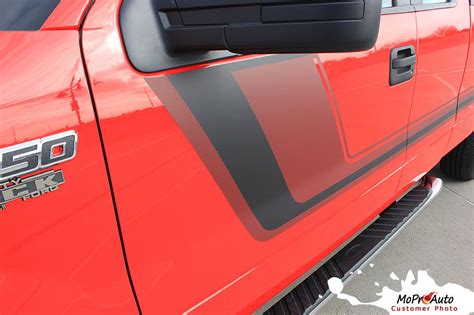 2014 Ford F 150 QUAKE Hockey Tremor Style Decals Stripes 3M Vinyl