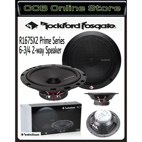 Rockford Fosgate R X Prime Inch Full Range Way Coaxial