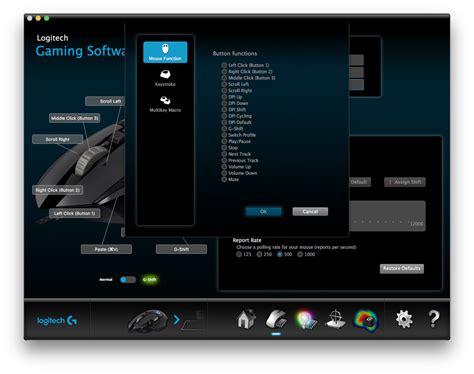 Logitech G502 Mouse Buttons 4 and 5 : macgaming