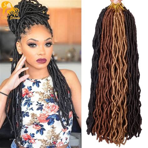 Buy Crochet Goddess Locs Hair Extensions Freetress Wavy Faux Locs Crochet Hair