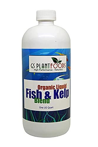 Omri Listed Fish Kelp Fertilizer For Plants By GS Plant Foods 36oz