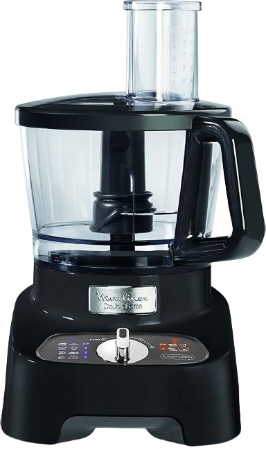 Moulinex Doubleforce Food Processor Liter Watt Black