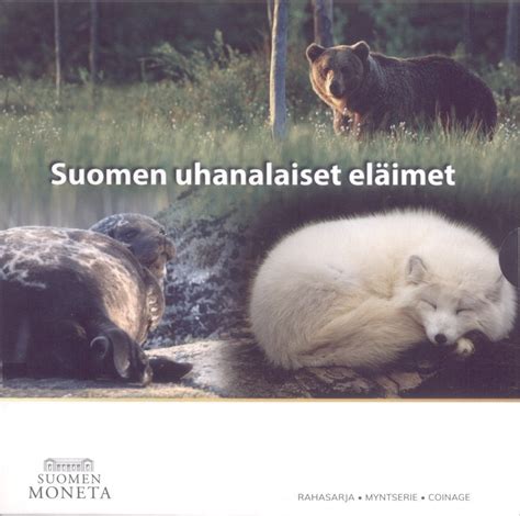 Finlandia Set Divisionale Monete Fdc Suomen Uhanalaiset