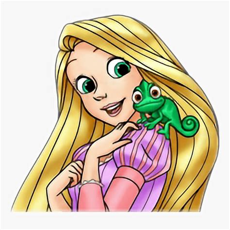 Rapunzel Pascal Clipart , Png Download - Cartoon, Transparent Png - kindpng