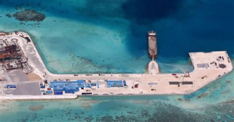 Philippines Shows Photos Of Chinas Island Building Work In Spratlys