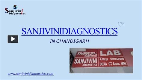 Ppt Best Diagnostic Centre In Chandigarh Sanjeevani Diagnostics