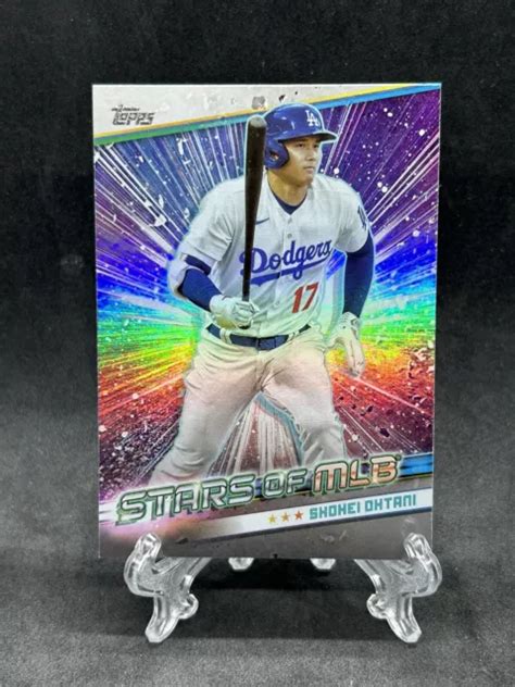 Topps Series Chrome Shohei Ohtani Stars Of Mlb Los Angeles