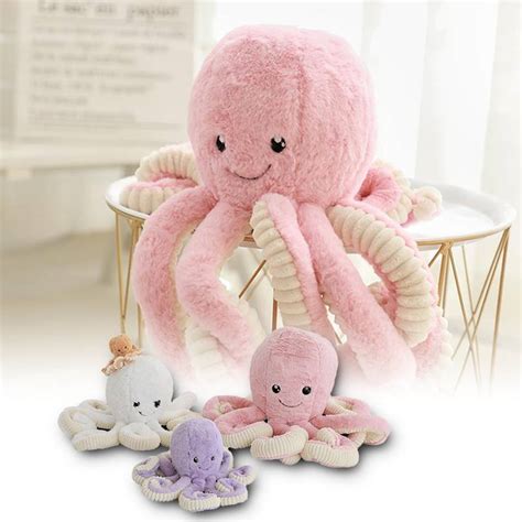 Giant Stuffed Octopus Large Plush Toy Wizard Crate