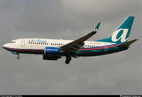 N296AT AirTran Airways Boeing 737 7BD WL Photo By Yan David ID