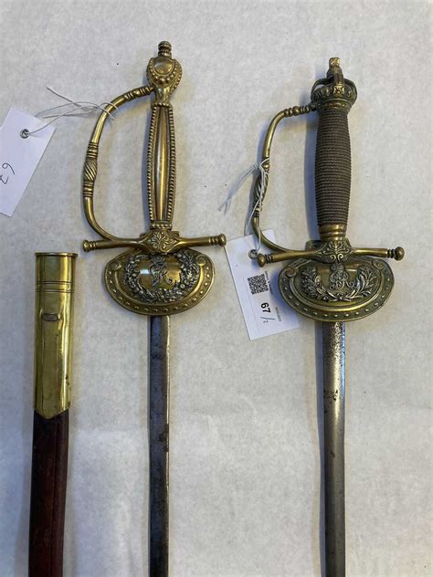 Lot 67 Court Sword Two George V Court Swords